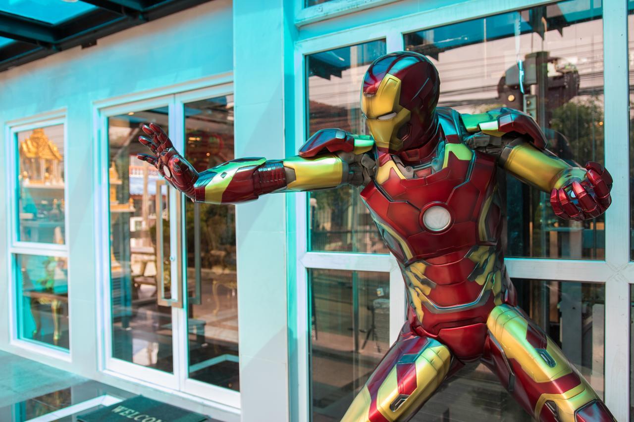B-Your Home Hotel Don Mueang Airport Bangkok Exterior photo Iron Man